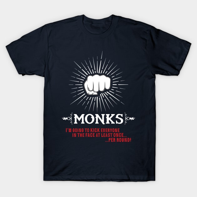 RPG Definition of MONKS T-Shirt by retrochris